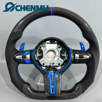 Volant en Suède avec Garniture en Carbone d'Usine pour BMW F01 F07 F10 F20 F22 F30 F31 F32 F35 M5 F87 M3 F80 F82 F90 X5 F15 F16 F36 F32