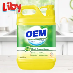 Liby china fabricante super limpo lavar louça líquido detergente