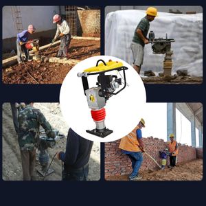 Werkseitig 5,5 PS Stampfer Rammer Compactor Maschine Benzin Vibrations Rammer für Aushub Backfill Pressing - Product Image 2