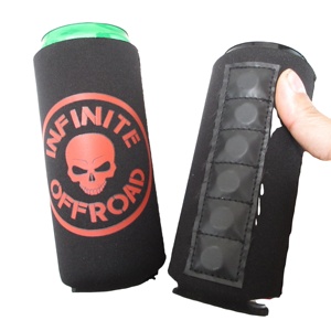 Custom Logo Neoprene Magnet Can Coolers Magnetic Kolder Kaddy with Strong Magnet 12oz Tall Slim Can Coozies - Product Image 1