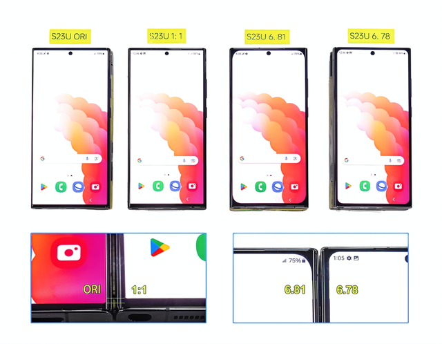 Mobile Phone Lcd Screen Replacement Original for Samsung S25 S24Plus S23 S22 S21 S20 Galaxy S10 S9 S8 S7 Edge Display