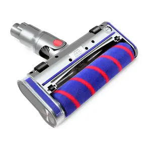 Electric Cleaning Roller Brush Head For Dysons V7 V8 Vacuum Cleaners Parts Carpt Hard Floor Soft Roller Floor Brush