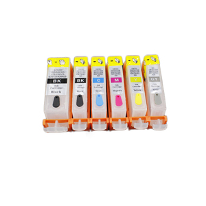 6 COLORI PGI220 CLI221 compatibile per <span class=keywords><strong>Canon</strong></span> PIXMA MP980 stampante cartuccia di inchiostro riutilizzabile - Product Image 1