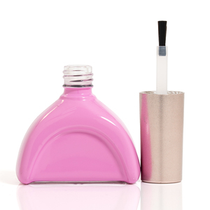 ภาชนะบรรจุเจลขัดเงาทรงสีรุ้ง14มล. ขวดเปล่ายาทาเล็บเจลสีชมพูบรรจุภัณฑ์ - Product Image 1