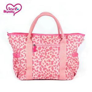 Bolsa de Pañales Impermeable para Mamá, con Diseño de Leopardo, Personalizable con Logotipo, Fabricada en Vietnam - Product Image 3