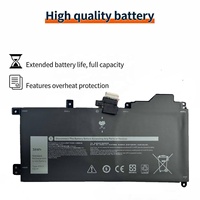 Nouvelle batterie d'ordinateur portable 1FKCC 01FKCC pour DE LL Latitude 7200 - T5H6P 09NTKM 0KWWW4 NK35K Batterie de remplacement pour ordinateur portable