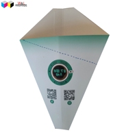Plateau pliable pour gaufrier, logo personnalisé de qualité alimentaire, impression de logo, 100%
