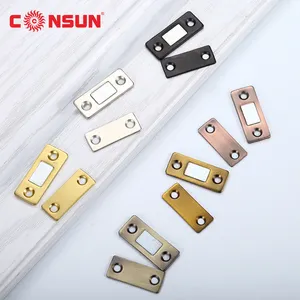Furniture Fittings Thickened Stainless Steel Solid Magnetic Catcher Door control cabinet drawer storage cabinet lock