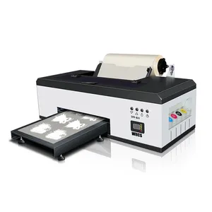 New Type White Printer A3 L1800 DTF Printer for Transfer Printing for A3 Sheets 30cm*100m Rolls Film for Diy T-shirt Printing