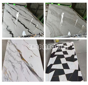 Placa De PVC Imitación De Mármol Que Hace La Máquina - Product Image 2