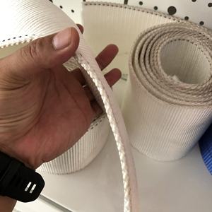 White Striped 10cm 100% Polyester Webbing <b>Sling</b> Durable Industrial Lifting & Cargo Securing Strap - Product Image 4