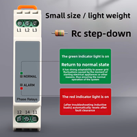 Relais de protection de séquence de phase triphasé CA ELEWISE TL2238 avec surveillance de la perte de phase et de la tension pour moteur