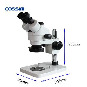 2x ~ 270x गहने hd-मील वर्कपीस दोष गुणवत्ता निरीक्षण ट्राइनऑक्यूलर माइक्रोस्कोप इलेक्ट्रॉनिक्स उद्योग स्टीरियो माइक्रोस्कोप - Product Image 3