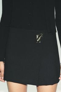 Vêtements pour femmes MYST&ZA, nouvelle collection printemps 2026 : <span class=keywords><strong>jupe</strong></span>-<span class=keywords><strong>pantalon</strong></span> asymétrique <span class=keywords><strong>taille</strong></span> <span class=keywords><strong>haute</strong></span> simple et polyvalente 1971240 - Product Image 2