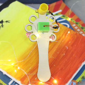 Blow Power Magic Wand Plastic Educational Toy Kit Manual Control Plant Shape For Kids Science Experiment 7-9 Years Unisex - Product Image 4
