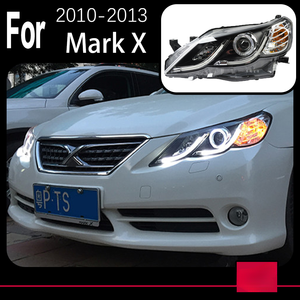 ไฟหน้าแต่งรถยนต์สำหรับ Toyota Mark <span class=keywords><strong>X</strong></span> ปี 2010-2012 Reiz ไฟหน้า LED ไฟเดย์ไลท์ LED Bi Xenon อุปกรณ์ตกแต่งรถยนต์ - Product Image 5
