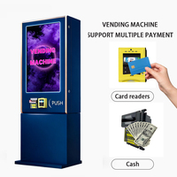 Distributeur automatique modulaire compatible avec API SDK ouvertes, scanner de vérification d'âge par carte d'identité, unité de distribution commerciale pour la vente au détail, les bars, les discothèques et les hôtels