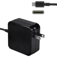 Cargador Portátil USB-C de 20V 3.25A 65W para Laptop con Material Reciclado para Thinkpad T490 E14 11e L15