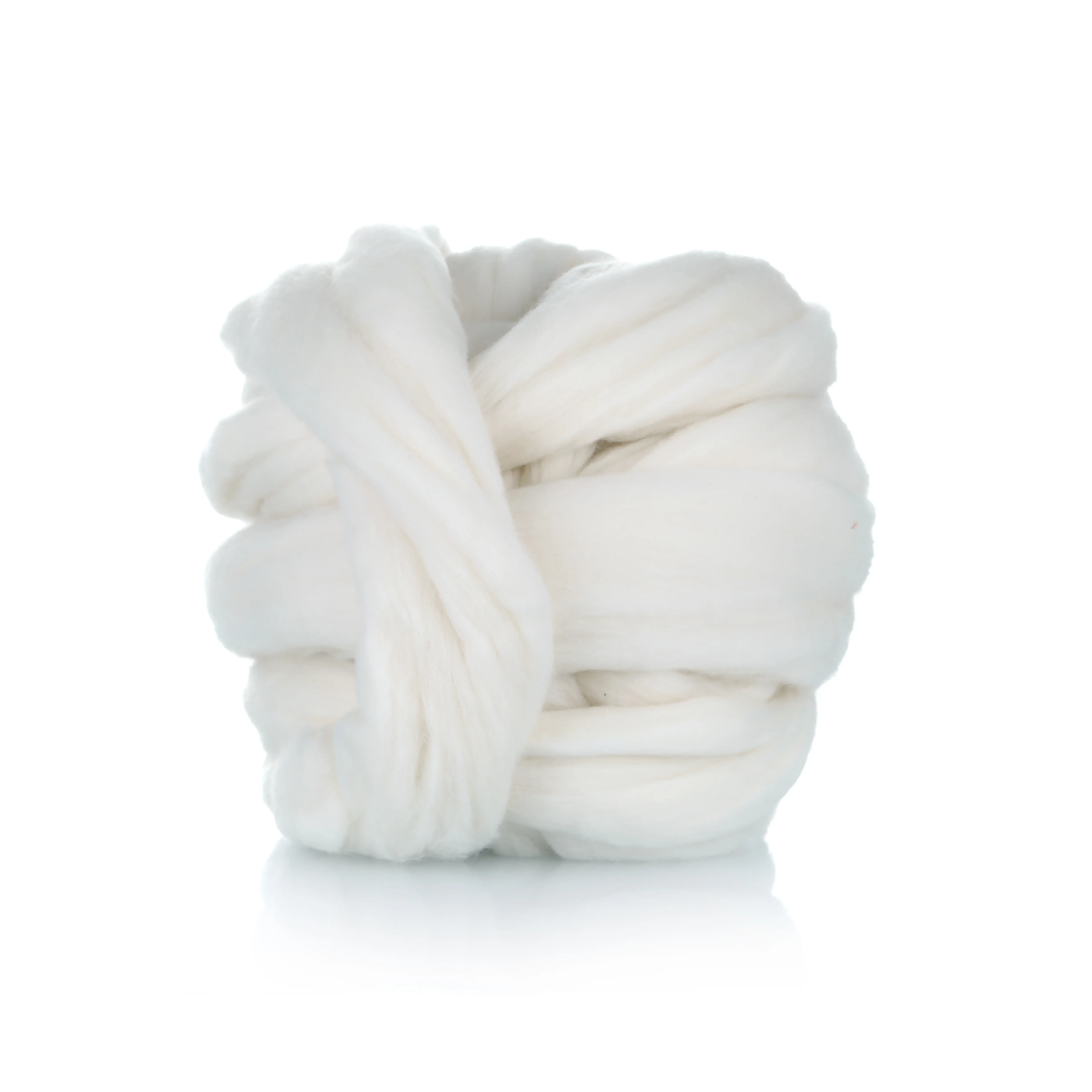 Venta al por mayor tops de lana 16.5mic-29.0mic ovejas lana para fieltro natural
