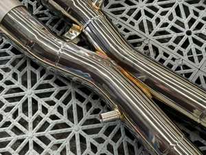 Knalpot Valvetronic Catback Stainless Steel dan Titanium dengan Performa Suara Aktif untuk BMW G87 M2 (Harga Grosir) - Product Image 6