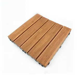 Bán buôn vườn gạch ngoài trời rãnh Terrace tre decking tầng