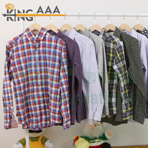 <span class=keywords><strong>Abiti</strong></span> usati camicie da uomo Gebraucht Kleidung camicia di <span class=keywords><strong>lino</strong></span> uomo balle Vintage di abbigliamento usato camicia per gli uomini - Product Image 3