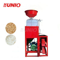 Prix usine mini petit moulin à riz paddy fraiseuse décortiqueuse de blanchiment du riz décortiqueuse de riz en vente