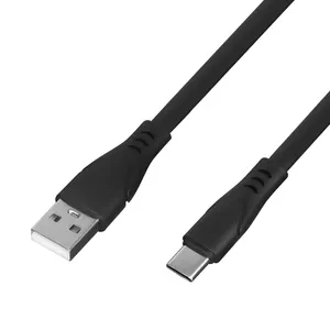 كابل 1M USB من النوع C من Huike كابل USB 2.0 للشحن السريع 6A إلى كابل بيانات الشحن TYPE-C للهواتف المحمولة