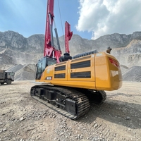 Machine de forage rotative d'occasion SANY SR235 pour pieux de fondation – Matériel de construction