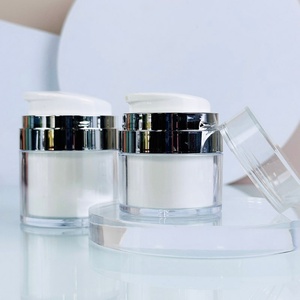 Factory 30ml 50ml 80ml Airles Pump Cream <b>Jar</b> Skin Care <b>Empty</b> Acrylic Pump Cosmetic Container with Airless Pump - Product Image 2