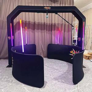 Hauts 360 Photo Booth2025 usine gratuite personnalisée Logo360 Spinner degré plate-forme affaires Smartphones iPad Bluetooth télécommande - Product Image 3