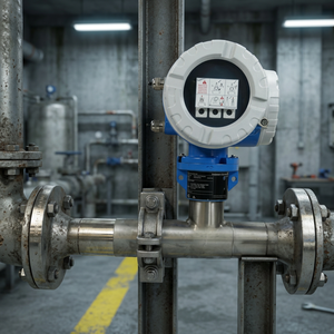 Endress+Hauser 6F5B40 Proline t-mass F 500 DN40 Medidor de Flujo Másico Térmico Tipo Remoto con Sensor Sin Deriva para Medición de Gases de Proceso - Product Image 1