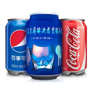 Pantalla Led con forma de botella de lata a todo color personalizada, publicidad de alta resolución, latas creativas, pantalla Led