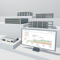Switch Cisco Catalyst C9200L-48P-4X-A de 48 Puertos PoE+ Gigabit con 4 Enlaces Ascendentes SFP+ de 10G |   Switch Empresarial Administrado de Nivel 3