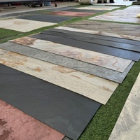 Carreaux muraux souples en pierre rustique de Linyi, disponibles en plusieurs couleurs, faciles à découper, pour les distributeurs de matériaux de construction en gros
