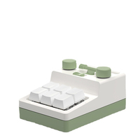 Keyboard Mekanik Nirkabel Multi-Fungsi Baru dengan Lampu Latar RGB 2.4G+BT+Type-C untuk Permainan Genggam, Keypad Kustom, USB Plug and Play, Copy
