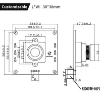 Module de caméra USB HD GC1064 720p avec vision nocturne infrarouge LED et encodage H.264