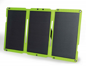 Panneau photovoltaïque solaire mobile portable 30W à trois volets - Product Image 1