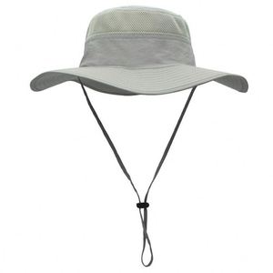 Compre Sombrero de Pescador de Alta Calidad para Protección Solar al Aire Libre, con Logotipo Personalizado, Unisex, Liso, con Cordón, 2026 - Product Image 4