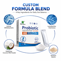 Poudre lyophilisée de boisson probiotique en marque blanche, formule personnalisée, OEM ODM, vente en gros directe d'usine, fabricant