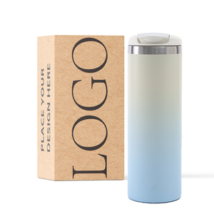 Taza de agua al vacío de acero inoxidable 304 personalizada, Taza Termo de bebida recta con tapa Gradual con alto nivel de apariencia para automóviles - Product Image 6