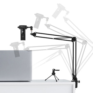 <span class=keywords><strong>Fifine</strong></span> ขาตั้งไมโครโฟนคอนเดนเซอร์ <span class=keywords><strong>USB</strong></span> สำหรับสตูดิโอ - Product Image 4