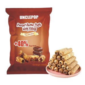 Bán buôn không chiên không có bổ sung ngũ cốc lành mạnh đồ ăn nhẹ hạt thô ngũ cốc thanh sô cô la đầy Ngô Snack năng lượng thanh bánh gạo - Product Image 1