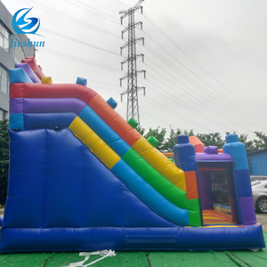 Fantasioso per bambini che saltano pezzi di <span class=keywords><strong>castello</strong></span> rimbalzante modello di noleggio per feste commerciale gonfiabile casa buttafuori con scivolo - Product Image 2