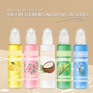 13 flacons d'huile pour cuticules en verre parfumé avec bille roulante, logo personnalisé OEM, kit de soin des ongles, ensemble de manucure et pédicure, vente en gros - Product Image 6