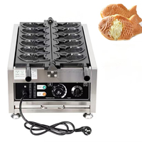 WeWork-Gaufrier Taiyaki électrique en forme de poisson, avec bouche fermée