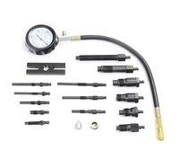 Kit de test de jauge d'outil automobile TU-15B, kit professionnel de testeur de compression de cylindre de moteur diesel avec étui, détecteur de pression