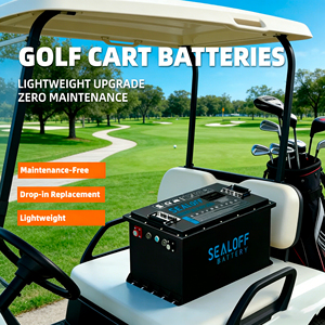 แบตเตอรี่รถกอล์ฟแบบโซลิดสเตท EU SEALOFF (36V/38.4V/48V/72V; 50Ah/100Ah/105Ah/150Ah/160Ah)-อายุการใช้งาน 4000 รอบ - Product Image 4