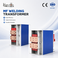 Transformador de Soldadura AC Personalizado, Controlador de Soldadura Inverter, Transformador de Soldadura de Frecuencia Media Refrigerado por Agua