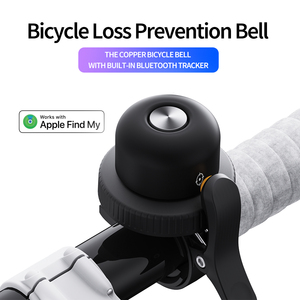 Campanello per bicicletta per AirTag custodia impermeabile supporto per bicicletta campanello per <span class=keywords><strong>Air</strong></span> Tag GPS Tracker sotto porta campanello bici - Product Image 2